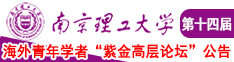 肏俄罗斯屄南京理工大学第十四届海外青年学者紫金论坛诚邀海内外英才！